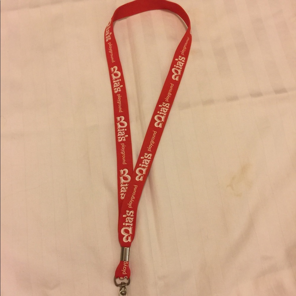 Mia’s Playground Lanyard ⭐️